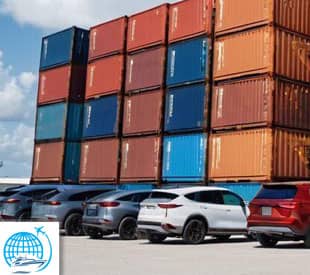 شحن سيارات من السعودية الى اوروبا
