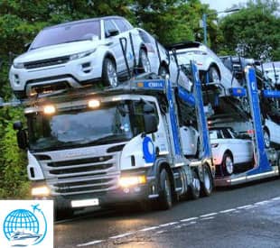 شحن سيارة من الرياض لعمان